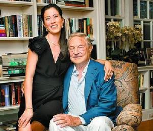 索羅斯與多美子&middot;博爾頓