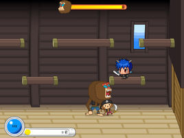 王子打狒狒 王子打狒狒