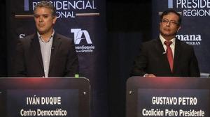 2018年哥倫比亞總統大選，杜克vs彼得羅