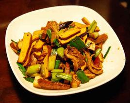 青蒜炒香乾 青蒜炒香乾