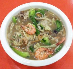 香菇蝦乾青菜湯 香菇蝦乾青菜湯