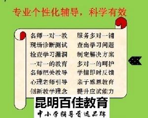 昆明百佳教育名師全程呵護