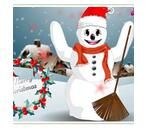 打扮雪人 打扮雪人