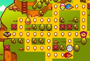 QQ鳥吃豆遊戲畫面