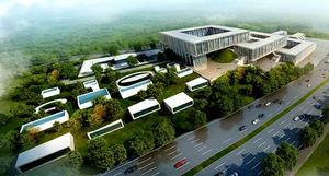 中央美術學院青島校區示意圖