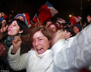 狂喜的智利國民