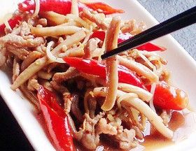 酸辣魷魚絲 酸辣魷魚絲