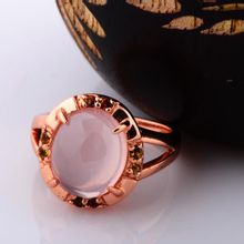 粉晶戒指
