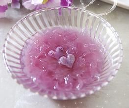 心形紫薯銀耳羹 心形紫薯銀耳羹