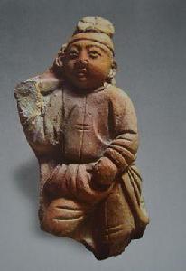 轎夫[宋代文物陶模]