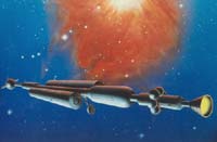 1g加速衝壓噴氣宇宙飛船