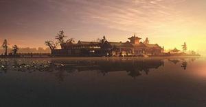 蓬島瑤台全景-復原圖