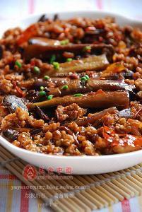 肉末茄條 肉末茄條