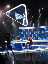 東方直播室現場圖