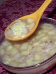 桂花酒釀蘋果羹 桂花酒釀蘋果羹