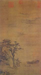 宋江天樓閣圖軸 宋江天樓閣圖軸