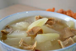 冬瓜筍乾湯 冬瓜筍乾湯