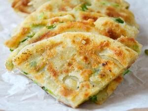 燙麵蔥油餅 燙麵蔥油餅