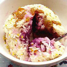 桂花紫薯糯米飯 桂花紫薯糯米飯