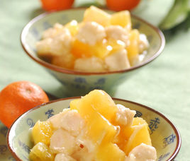 蜜橘雞丁 蜜橘雞丁