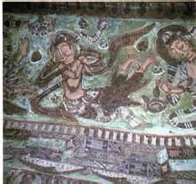 酒泉文殊山石窟壁畫 酒泉文殊山石窟壁畫