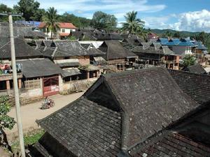 曼勐村-村寨全景