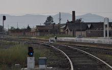 索倫站及站內鐵路線