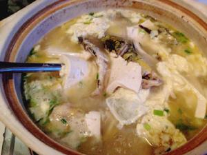 昂刺魚豆腐雞蛋湯 昂刺魚豆腐雞蛋湯