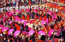 景頗族“木腦”會 景頗族“木腦”會