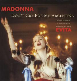 Don't cry for me argentina