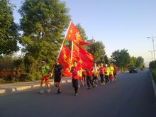 母親節鄭焦兩地同跑母親河