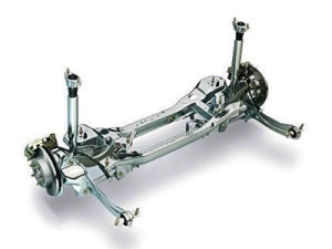 扭力梁式半獨立懸架 扭力梁式半獨立懸架