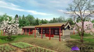 杏花春館-杏花村-復原圖