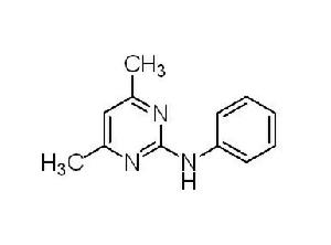 嘧霉胺的結構式