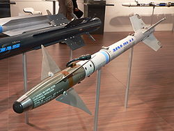 （圖）AIM-9響尾蛇飛彈展示品
