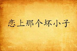 戀上那個壞小子 戀上那個壞小子