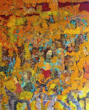 葉軍重彩畫作品