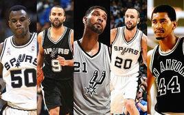 馬刺隊史最強組合 馬刺隊史最強組合