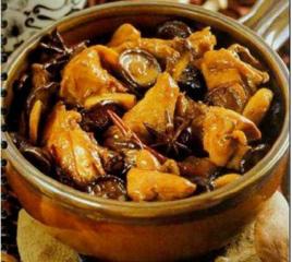 香菇燜雞肉 香菇燜雞肉