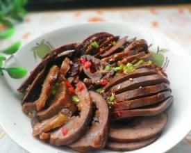 涼拌豬心 涼拌豬心