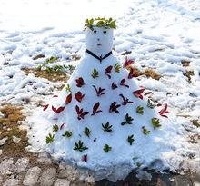 大洋灣生態運動公園雪景1高清組圖