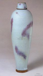 鈞窯天藍釉梅瓶 鈞窯天藍釉梅瓶