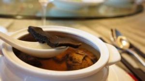 燉靈芝鹿尾 燉靈芝鹿尾