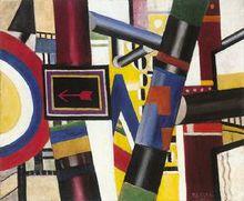 《捷運叉道口的縮寫》，1919，萊熱