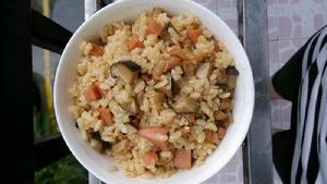 香菇蝦仁悶飯 香菇蝦仁悶飯