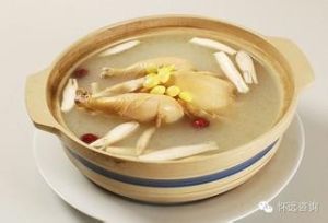 雞湯蚌肉浸涼瓜青 雞湯蚌肉浸涼瓜青