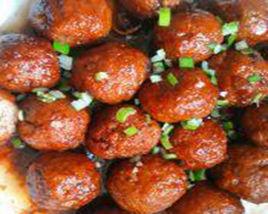 紅燒象眼丸子 紅燒象眼丸子
