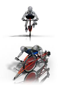 俯臥“獨輪車” 俯臥“獨輪車”