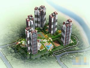 清河水岸外景圖