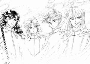 古舒達和其他天王的照片